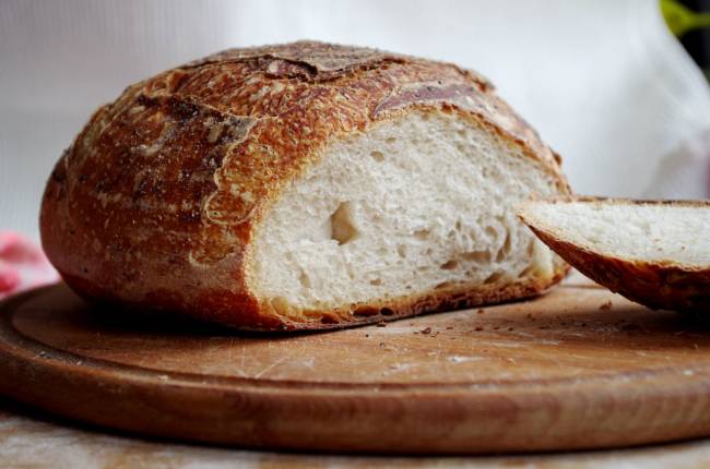 рецепт бездрожжевого белого хлеба на закваске в духовке | Дзен