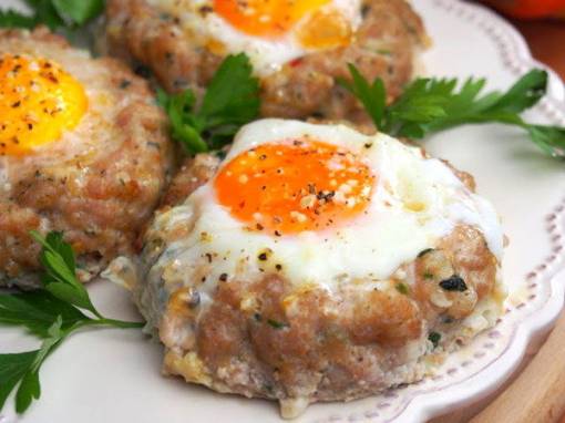 Куриные зразы с яйцом и луком в духовке — рецепт с фото пошагово +видео